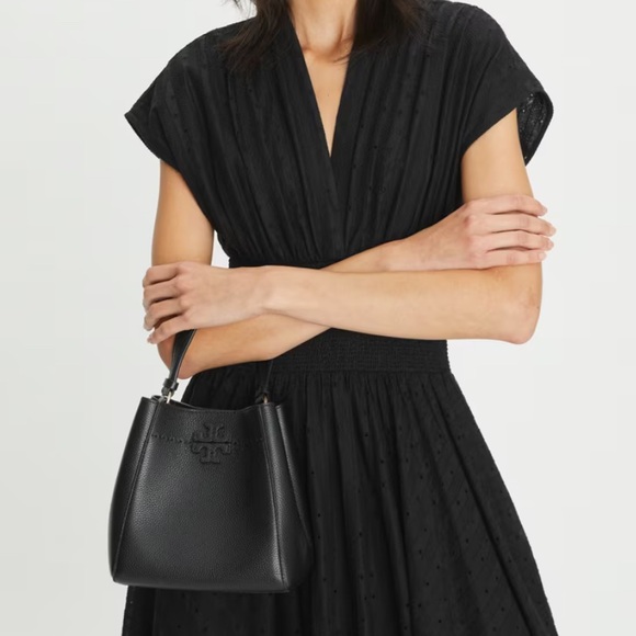 Tory Burch - Small McGraw Bucket Bag - Picture 10 of 11